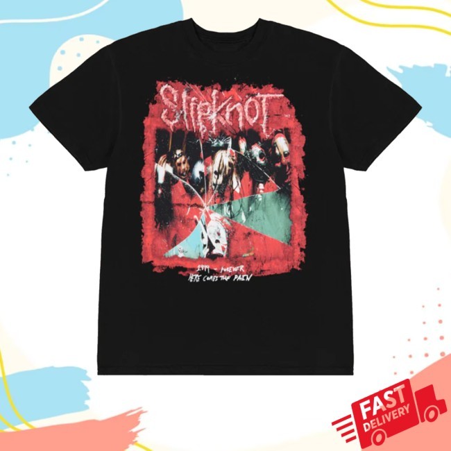 Slipknot Official Store Self-Titled Tracklist T-Shirt