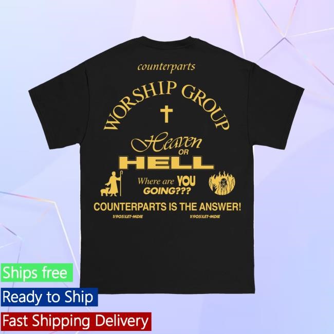 Purenoise Store Counterparts Worship Group Hoodie