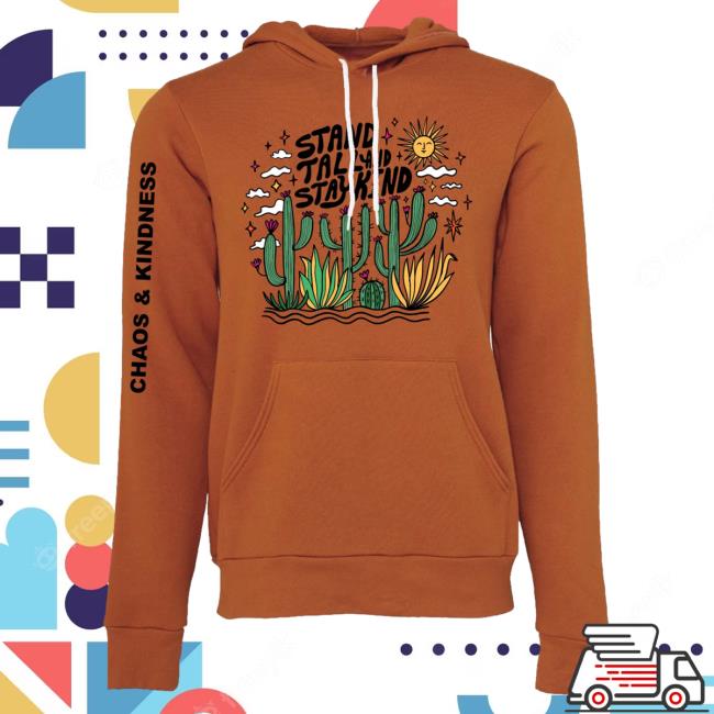 Official Chaos And Kindness Store Stand Tall Crewneck