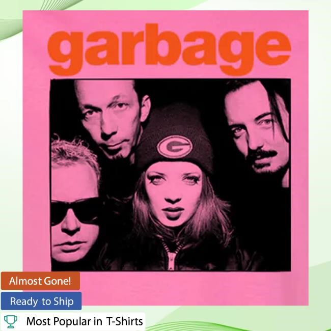 Garbage Usd Manhead Merch Garbage Pink Photo Hoodie