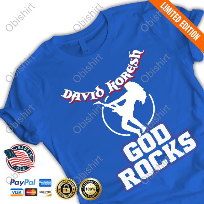 David Koresh God Rocks Shirt