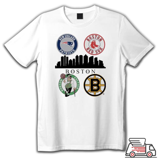 New England Patriots Boston Red Sox Boston Celtics And Boston Bruins Massachusetts 2023 shirt