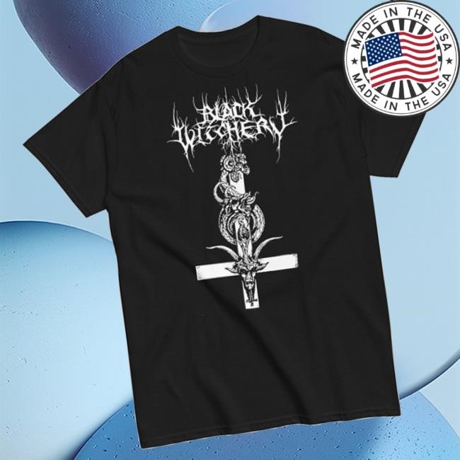 Black Witchery Inverted Cross Hoodie