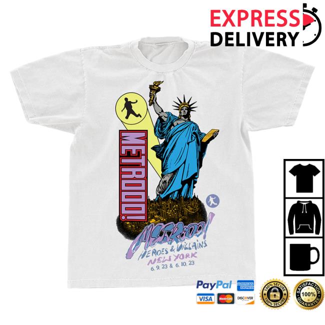 Official Spotify Capsule Store Merch Metro Boomin Ny Heroes & Villains Shirt SpotifyCapsuleStore MetroBoomin Shop