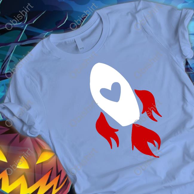 Blue Rocket Tee Shirt