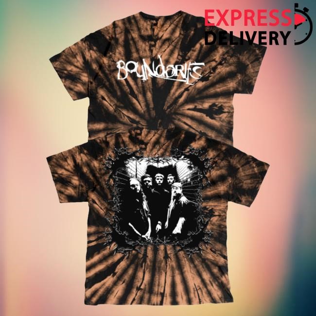 Boundaries Official Merch Bleach Tie Dye Hoodie Sweatshirt