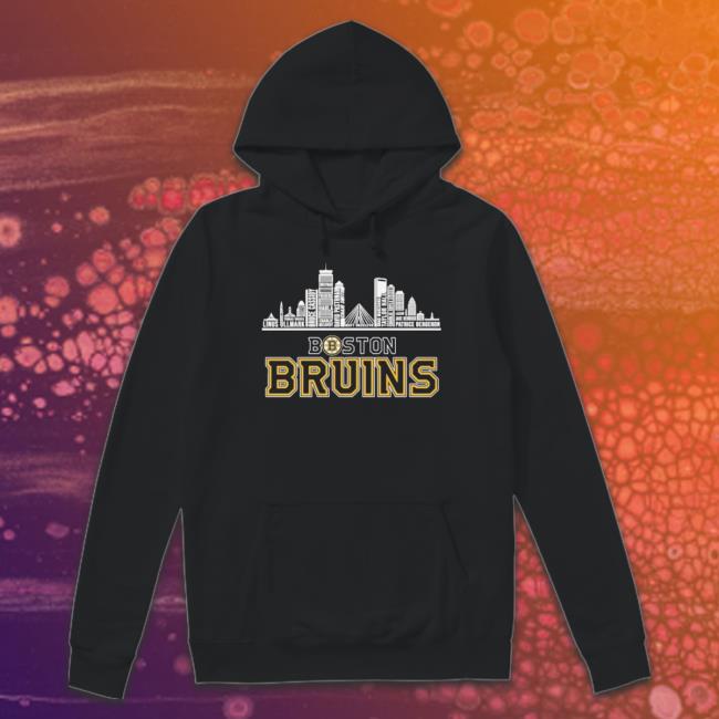 Boston Bruins Champions Cup Skyline 2023 t- shirt