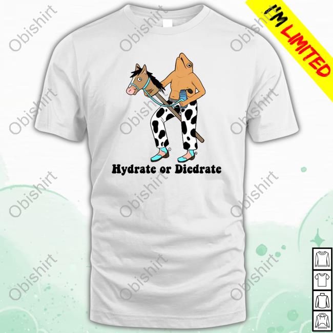 Hydro Homies Hydrate Or Diedrate Soda Pop And Friends T-Shirts