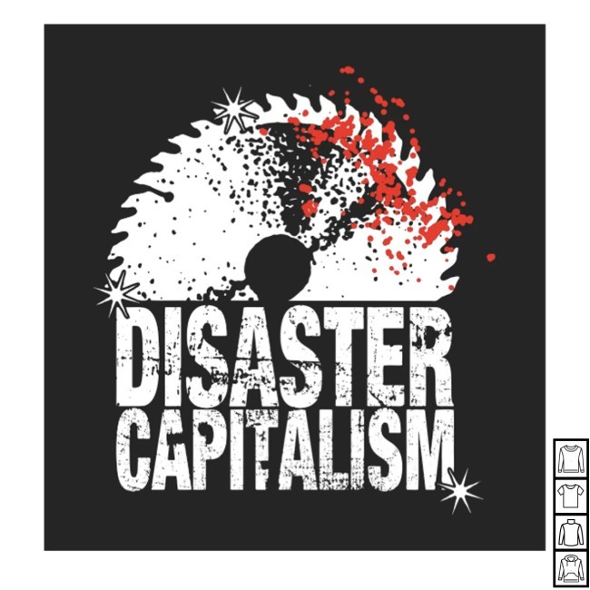 Disaster Capitalism Saw Blade Cap Ideologie Merch Store