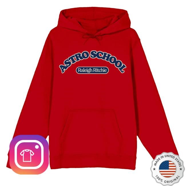 Raleigh Ritchie Store Astro School Pullover Hoodie