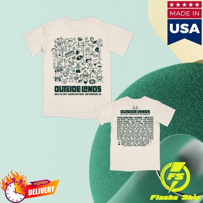 Outside Lands Shop Merch Store Icon Event Long Sleeve T Shirt