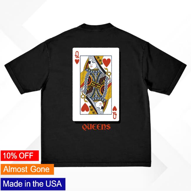 Official Queens Of The Stone Age Qotsa Merch Store Queen Of Hearts New Shirt Queensofthestoneage