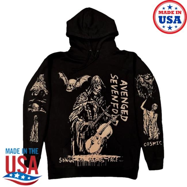 A7x World Merch Sketchy 2.0 - Heavyweight Long Sleeve T Shirt Avenged Sevenfold Merch