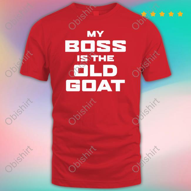 Chase Briscoe 2023 Mahindra Tractors Stewart My Boss Is The Old Goat Tee Shirt