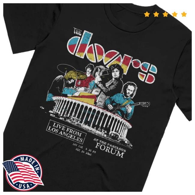 The Doors Store The Doors Live At The Forum 1968 Hoodie