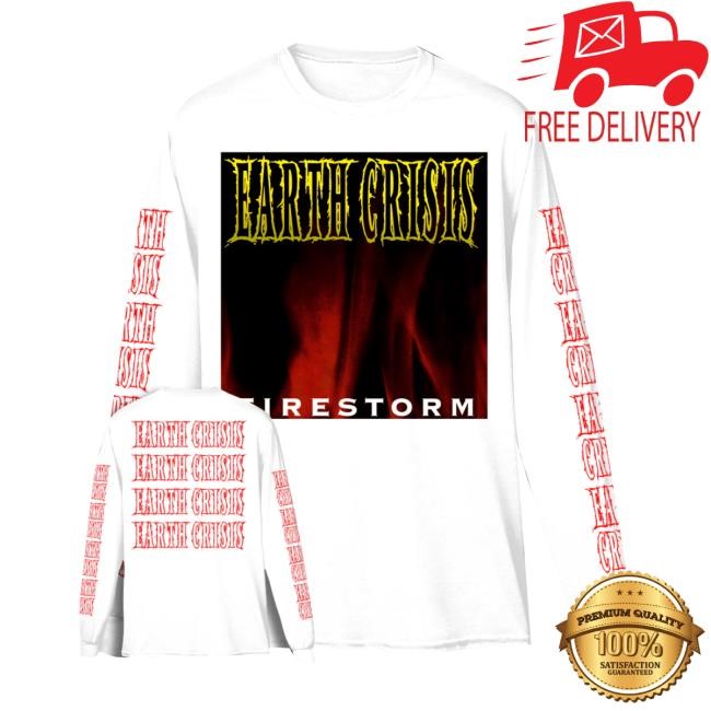 Earth Crisis Merch Earth Crisis Firestorm Youth T Shirt Earth Crisis Merch Earth Crisis Firestorm Hoodie