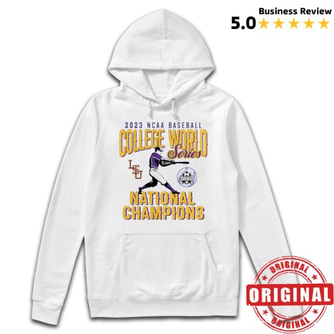 Official Lsu Tigers 2023 Ncaa Men’S Baseball College World Series Champions Official Logo Shirt