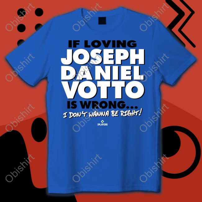 Cincyshirts Shop If Loving Joseph Daniel Votto Is A Crime Funny T Shirt
