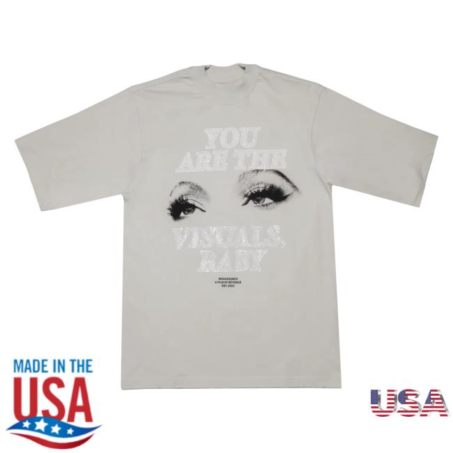 Official Beyonce Renaissance Movie Merch Store You Are The Visual Crystal Tee Beyoncé Shop