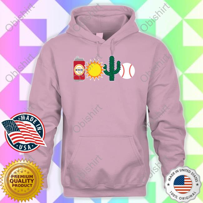 Obviousshirts Store Beer Sun Cactus And Baseball Tee Shirts
