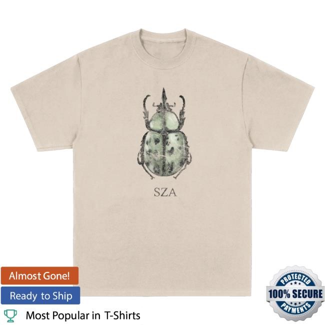 Sza Official Store Merch Sos Deluxe Natural Beetle Long Sleeve T Shirt