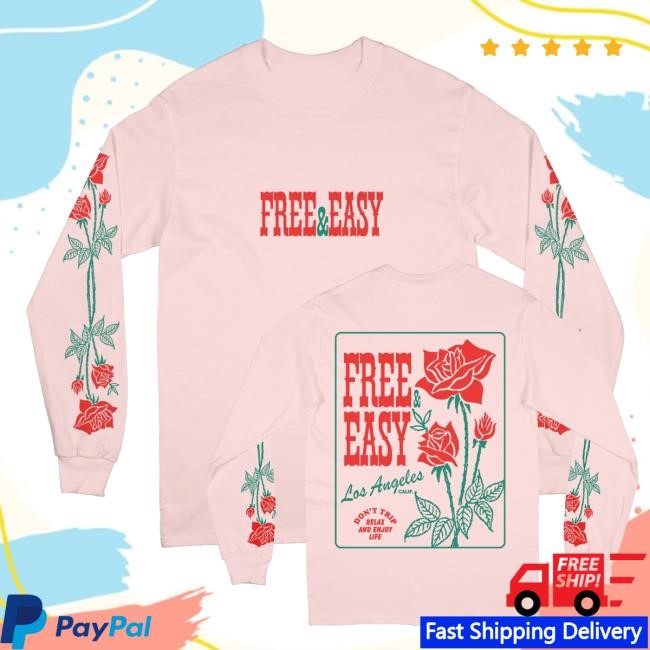 Free And Easy Merch Shop Store Official La Rosa Tee Shirt