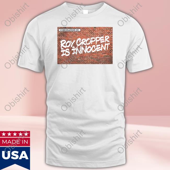 Official Coronation Street Coronation St Roy Cropper Is Innocent Sweatshirt