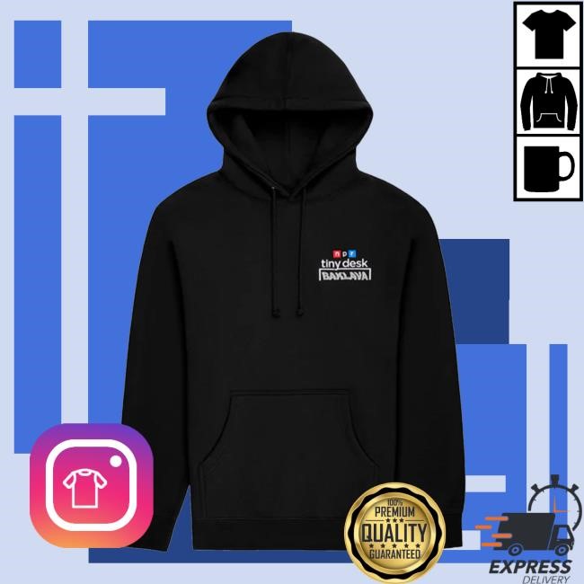 Baklavafleamarket Store Baklava X Npr Tiny Desk Crewneck Sweatshirt