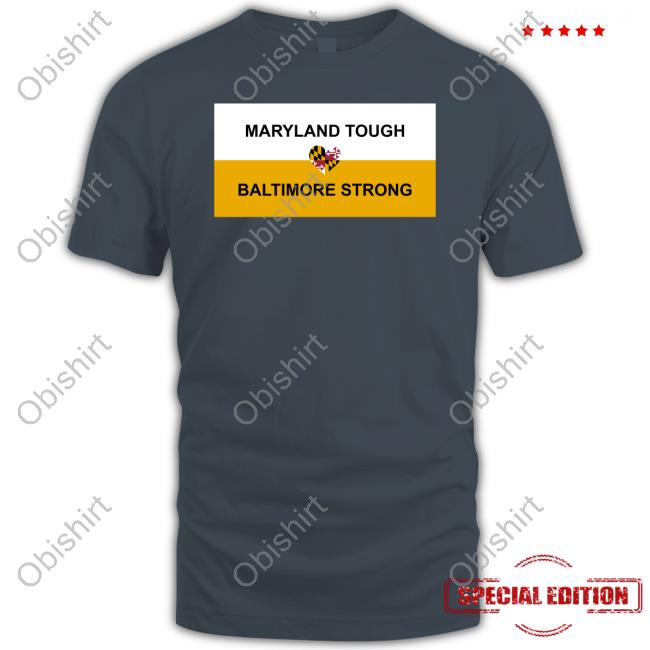 Maryland Tough Baltimore Strong Hoodie