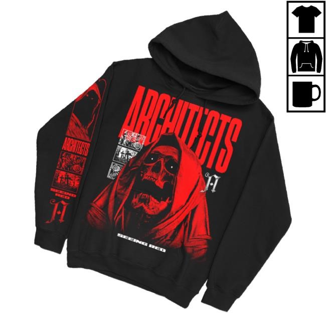 Kings Road Merch Architects Seeing Red Reaper T-Shirt, Hoodie, Tank Top, Sweater And Long Sleeve T-Shirt Black