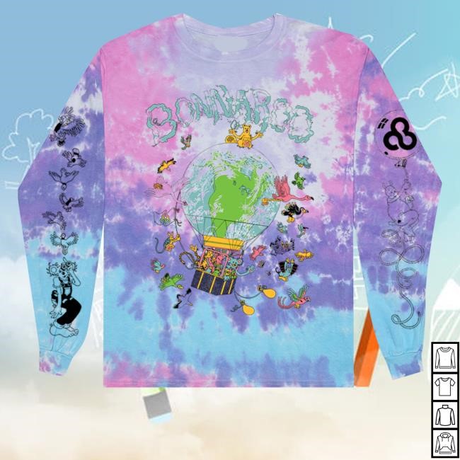 Official Lineup Tie Dye 2024 Shirt Bonnaroo Shop