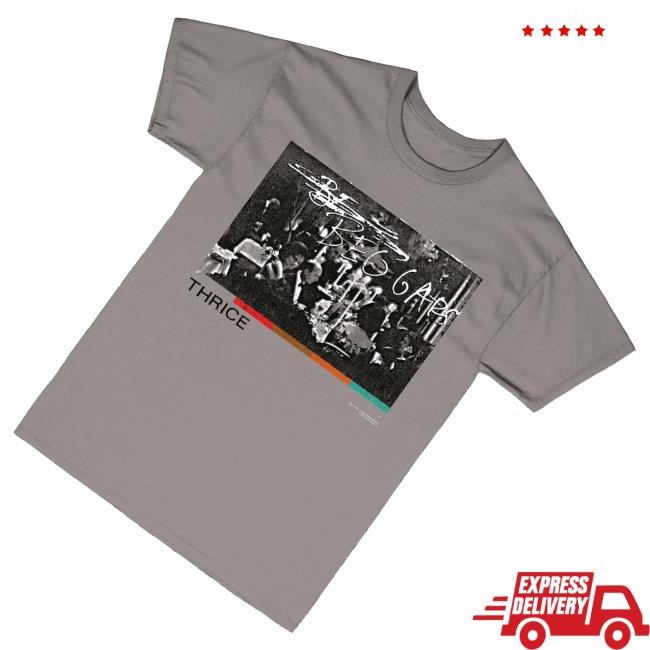 Official Thrice Merch Og Beggars Tee Shirt Grey