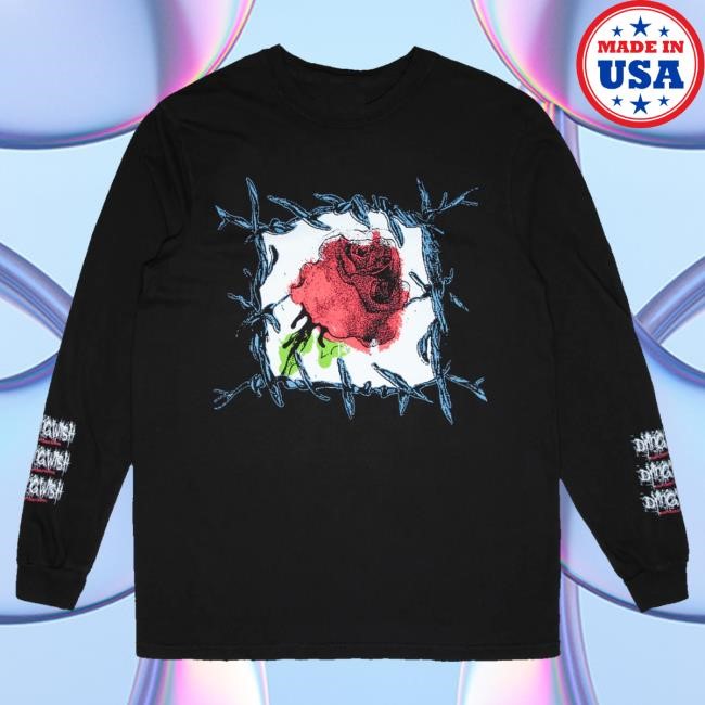 Dying Wish Official Merchandise Rose Long Sleeve Long Sleeve Shirt