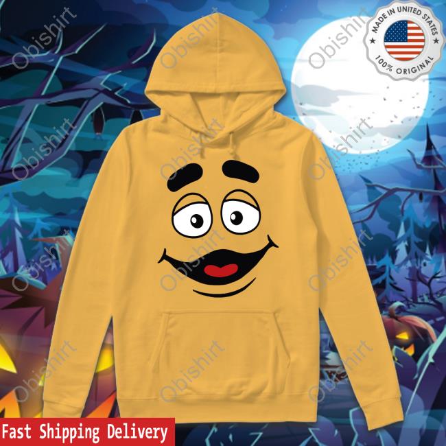 Goldenarchesunlimited Grimace Face Hoodie Goldenarchesunlimited Store Grimace Face Tee