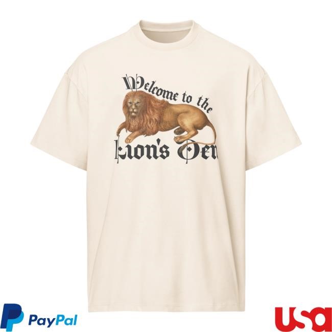 Chit Merch Shop Store Welcome To The Lion's Den Tank Top Chit Merch Shop Store Welcome To The Lion's Den Tank Top