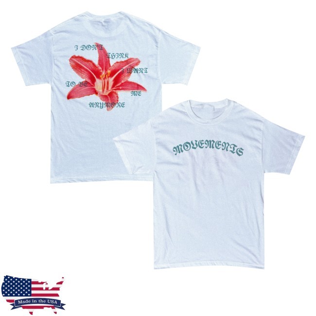 Where I Lay Flower Tee Shirt Movements Merch