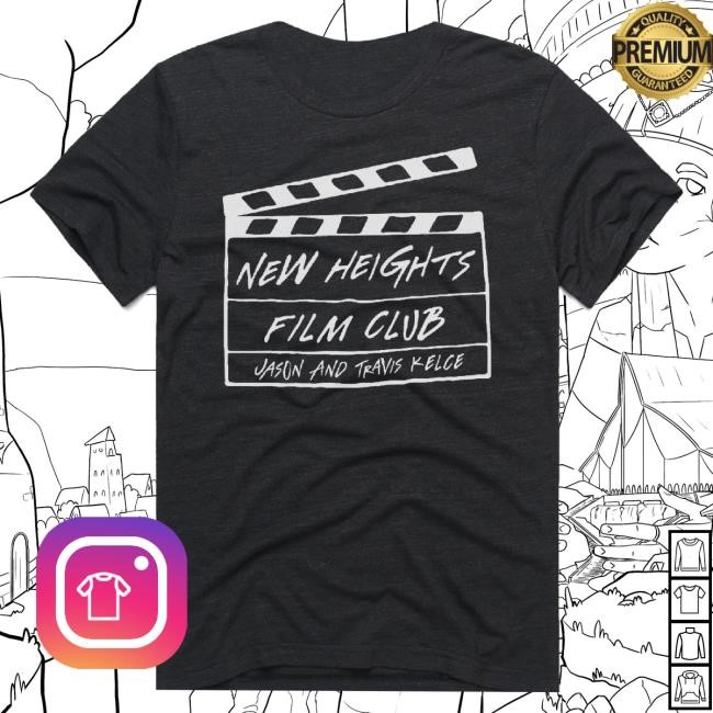 Official New Heights Merch New Heights Film Club Long Sleeve T Shirt