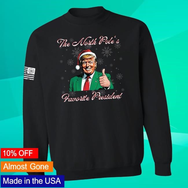 David Harris Jr Store Merch North Pole's Favorite President Outerwear Shirt