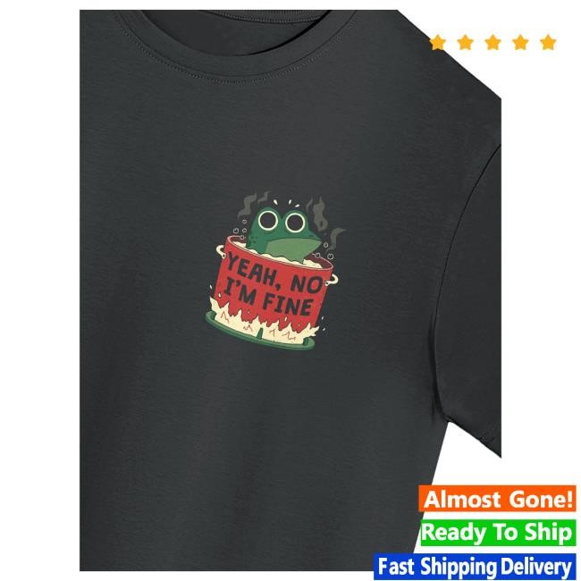 Beautiful Bastard Merch Yeah No I'm Fine Frog Sweaters