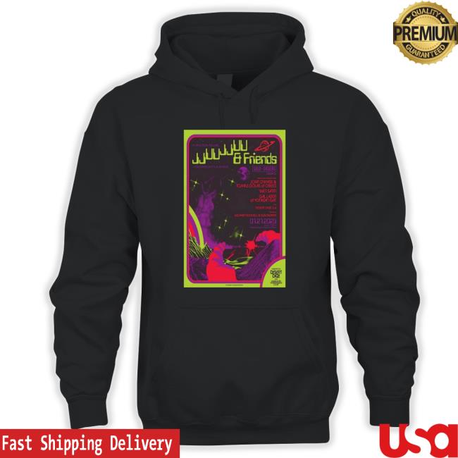 Official Jjuujjuu And Friends Gold Diggers Los Angeles Ca Jul 27 2023 Poster Shirt