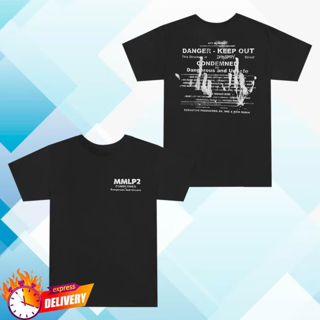Official Eminem Store Merch Slim Shady Mmlp2 Condemned Attractive Shirt SlimShady Clothing Shop
