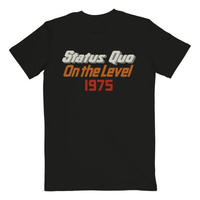 Statusquo Merch Shop Store Official On The Level' 50Th Anniversary Black Hoodie