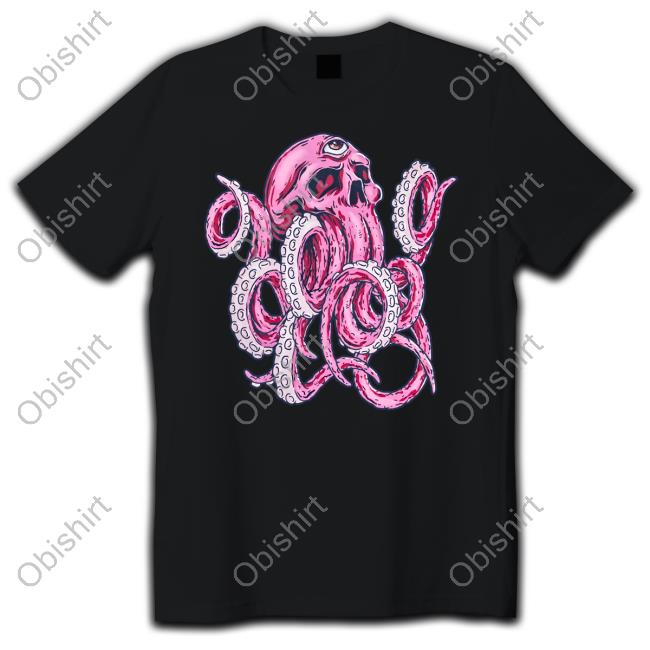 Ddd Red Octopus Skull Tank Top