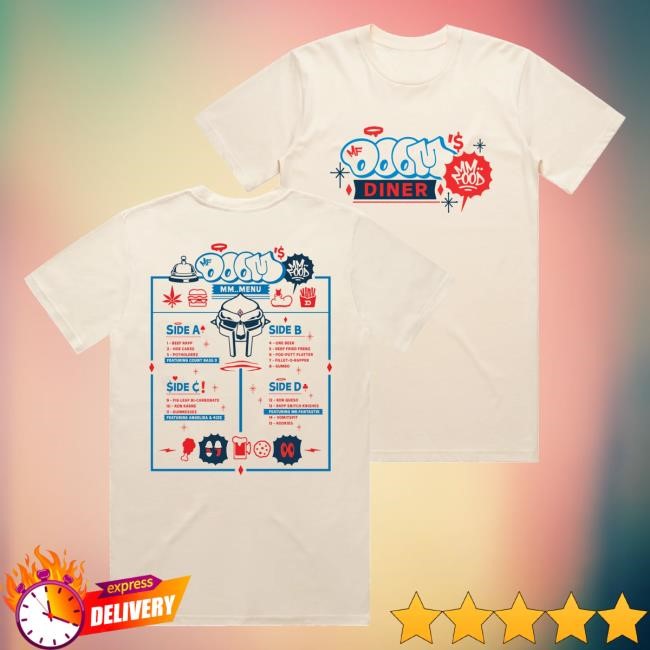 Rhymesayers Store Mf Doom Doom's Diner Shirts