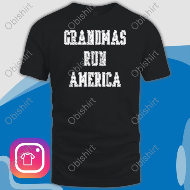 Clichestudios Grandmas Run America Long Sleeve T Shirt