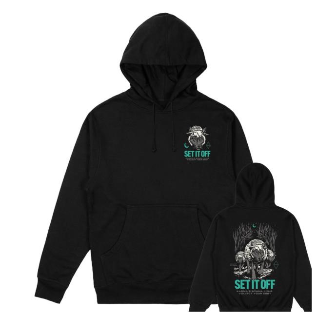 Set It Off Band Merch Shop Duality 10 Year Anniversary Wolves Tee Set It Off Band Merch Shop Duality 10 Year Anniversary Wolves New Shirt