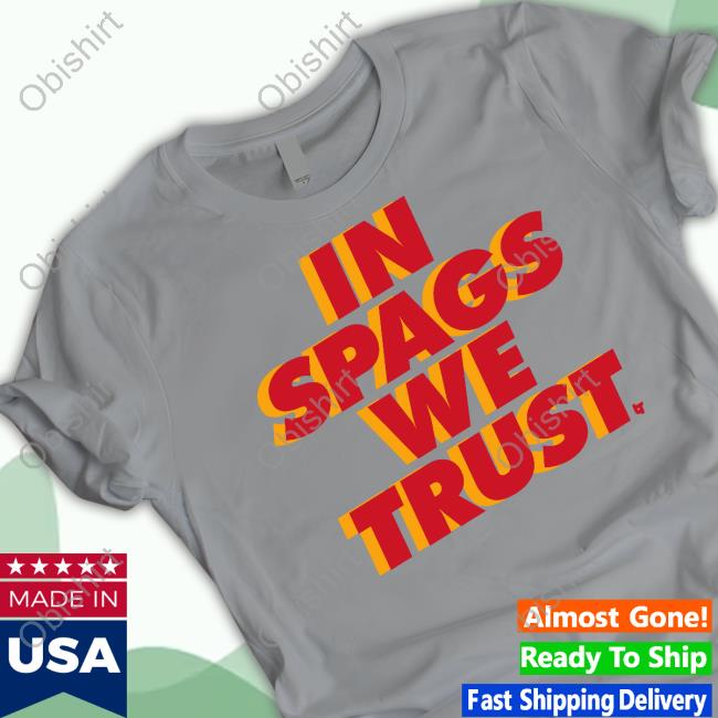 Breaking T Shop Kansas City In Spags We Trust Tank Top
