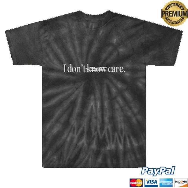 Kelsea Ballerini Merch I Don't Care Tie-Dye Hoodie Sweatshirt