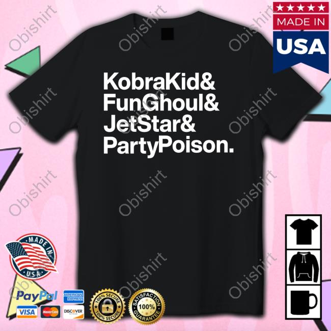 Lela Tm Kobrakid Funghoul Jetstar Partypoison Shirt Hamtuud