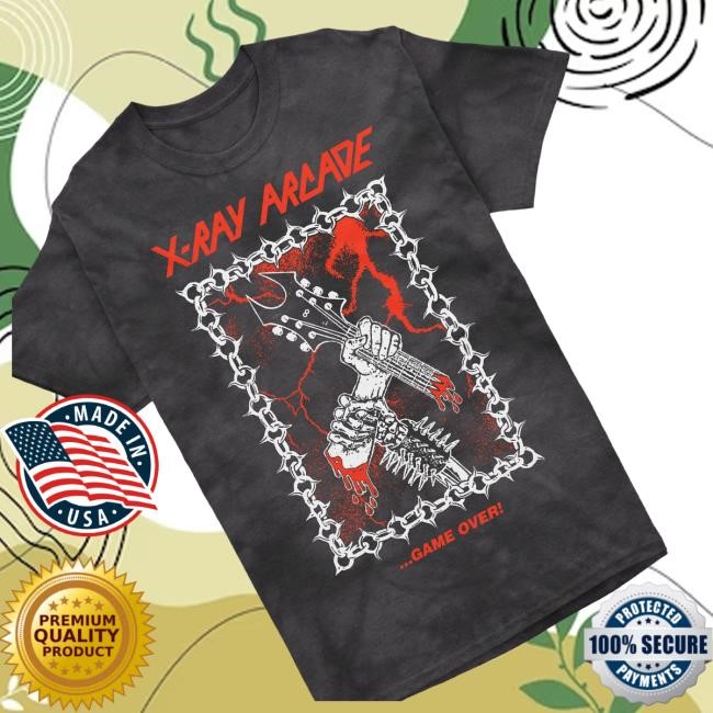 X-Ray Arcade Merch Shop Store Game Over Tee